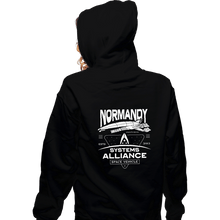 Load image into Gallery viewer, Daily_Deal_Shirts Zippered Hoodies, Unisex / Small / Black SSV Normandy
