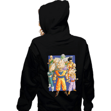 Load image into Gallery viewer, Secret_Shirts Zippered Hoodies, Unisex / Small / Black Z Fighters