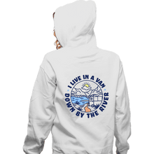 Load image into Gallery viewer, Daily_Deal_Shirts Zippered Hoodies, Unisex / Small / White Van By The River
