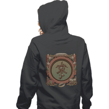 Load image into Gallery viewer, Secret_Shirts Zippered Hoodies, Unisex / Small / Dark Heather A Hole In The Ground