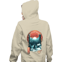 Load image into Gallery viewer, Secret_Shirts Zippered Hoodies, Unisex / Small / White Ukioe Towers