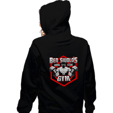 Load image into Gallery viewer, Shirts Zippered Hoodies, Unisex / Small / Black Ben Swolo's Gym