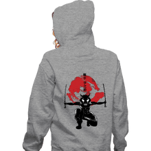 Load image into Gallery viewer, Shirts Zippered Hoodies, Unisex / Small / Sports Grey Crimson Boar