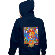 Load image into Gallery viewer, Secret_Shirts Zippered Hoodies, Unisex / Small / Navy Clash Of Eternia