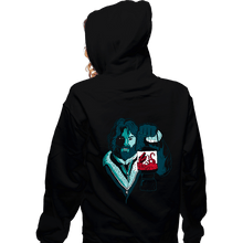 Load image into Gallery viewer, Shirts Zippered Hoodies, Unisex / Small / Black RJ