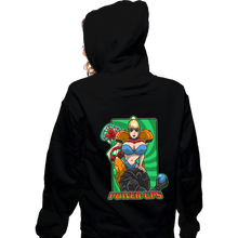 Load image into Gallery viewer, Daily_Deal_Shirts Zippered Hoodies, Unisex / Small / Black Power-Ups
