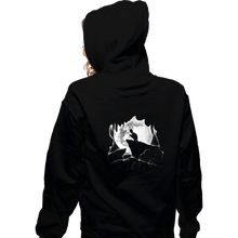 Load image into Gallery viewer, Daily_Deal_Shirts Zippered Hoodies, Unisex / Small / Black Moonlight Cave