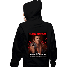 Load image into Gallery viewer, Daily_Deal_Shirts Zippered Hoodies, Unisex / Small / Black The Implicator