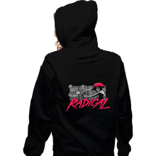 Load image into Gallery viewer, Shirts Zippered Hoodies, Unisex / Small / Black Radical Edward