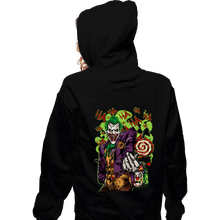 Load image into Gallery viewer, Secret_Shirts Zippered Hoodies, Unisex / Small / Black The Joke