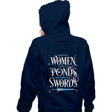 Load image into Gallery viewer, Daily_Deal_Shirts Zippered Hoodies, Unisex / Small / Navy Strange Women

