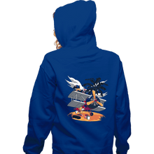 Load image into Gallery viewer, Daily_Deal_Shirts Zippered Hoodies, Unisex / Small / Royal Blue Repairs