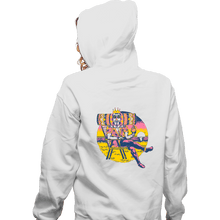 Load image into Gallery viewer, Secret_Shirts Zippered Hoodies, Unisex / Small / White A King's Rest