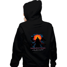 Load image into Gallery viewer, Shirts Zippered Hoodies, Unisex / Small / Black The Power Of The Sun