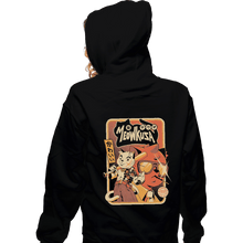 Load image into Gallery viewer, Shirts Zippered Hoodies, Unisex / Small / Black Meowkuza