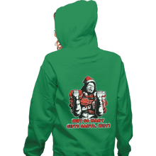Load image into Gallery viewer, Shirts Pullover Hoodies, Unisex / Small / Irish Green Why Santa Why