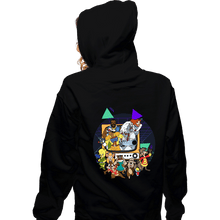 Load image into Gallery viewer, Daily_Deal_Shirts Zippered Hoodies, Unisex / Small / Black Saturday Morning Mania