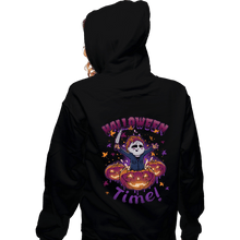 Load image into Gallery viewer, Daily_Deal_Shirts Zippered Hoodies, Unisex / Small / Black Halloween Time!