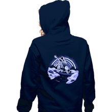 Load image into Gallery viewer, Daily_Deal_Shirts Zippered Hoodies, Unisex / Small / Navy Steven and Khonshu