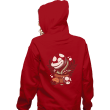 Load image into Gallery viewer, Shirts Zippered Hoodies, Unisex / Small / Red Nap Time