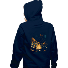 Load image into Gallery viewer, Daily_Deal_Shirts Zippered Hoodies, Unisex / Small / Navy Magic Camp