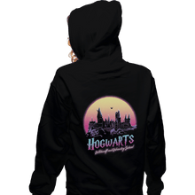 Load image into Gallery viewer, Shirts Zippered Hoodies, Unisex / Small / Black Old School Of Magic