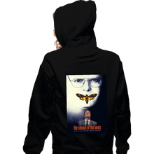 Load image into Gallery viewer, Secret_Shirts Zippered Hoodies, Unisex / Small / Black The Silence Of The Beets