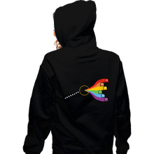 Load image into Gallery viewer, Daily_Deal_Shirts Zippered Hoodies, Unisex / Small / Black The Dark Side Of The Maze