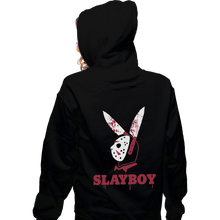 Load image into Gallery viewer, Shirts Zippered Hoodies, Unisex / Small / Black Slayboy