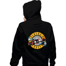 Load image into Gallery viewer, Secret_Shirts Zippered Hoodies, Unisex / Small / Black Sabers n' Forces