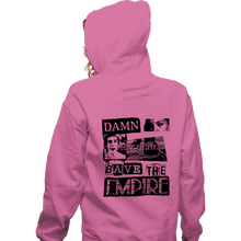 Load image into Gallery viewer, Daily_Deal_Shirts Zippered Hoodies, Unisex / Small / Red Save Empire Records