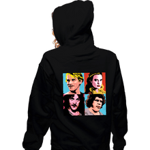 Load image into Gallery viewer, Shirts Zippered Hoodies, Unisex / Small / Black Princess Warhol