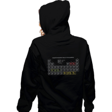Load image into Gallery viewer, Shirts Pullover Hoodies, Unisex / Small / Black Onomatopoeriodic Table