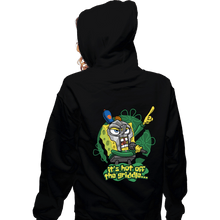 Load image into Gallery viewer, Secret_Shirts Zippered Hoodies, Unisex / Small / Black SBDOOM