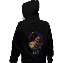 Load image into Gallery viewer, Shirts Zippered Hoodies, Unisex / Small / Black Wings Of Freedom