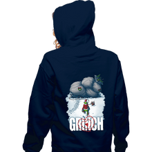 Load image into Gallery viewer, Daily_Deal_Shirts Zippered Hoodies, Unisex / Small / Navy Mean One