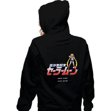 Load image into Gallery viewer, Shirts Zippered Hoodies, Unisex / Small / Black Sailor Pixels