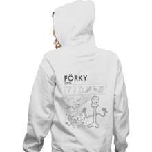 Load image into Gallery viewer, Shirts Zippered Hoodies, Unisex / Small / White Toy Manual