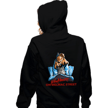 Load image into Gallery viewer, Daily_Deal_Shirts Zippered Hoodies, Unisex / Small / Black A Nightmare On Melmac Street
