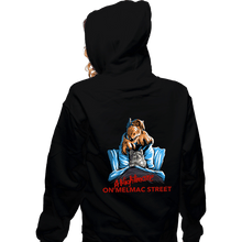 Load image into Gallery viewer, Daily_Deal_Shirts Zippered Hoodies, Unisex / Small / Black A Nightmare On Melmac Street