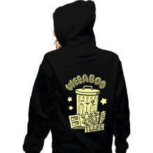 Load image into Gallery viewer, Secret_Shirts Zippered Hoodies, Unisex / Small / Black Weaboo Trash