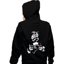 Load image into Gallery viewer, Shirts Zippered Hoodies, Unisex / Small / Black Cat Father