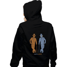 Load image into Gallery viewer, Shirts Zippered Hoodies, Unisex / Small / Black Dapp & Dapper