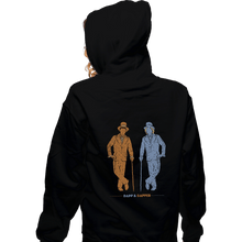 Load image into Gallery viewer, Shirts Zippered Hoodies, Unisex / Small / Black Dapp &amp; Dapper
