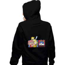 Load image into Gallery viewer, Shirts Pullover Hoodies, Unisex / Small / Black Meme Crossing