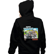 Load image into Gallery viewer, Shirts Zippered Hoodies, Unisex / Small / Black Super Movie Kart