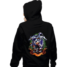 Load image into Gallery viewer, Shirts Zippered Hoodies, Unisex / Small / Black Frieza Crest