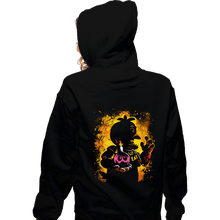 Load image into Gallery viewer, Daily_Deal_Shirts Zippered Hoodies, Unisex / Small / Black The Animatronic Chicken