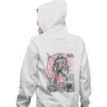 Load image into Gallery viewer, Shirts Pullover Hoodies, Unisex / Small / White The Hell Walker