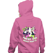 Load image into Gallery viewer, Shirts Zippered Hoodies, Unisex / Small / Red Squids Live